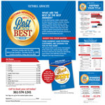 Promotional Material for the annual Best of the Best magazine