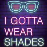 Neon Themed Sunglasses Advertisement